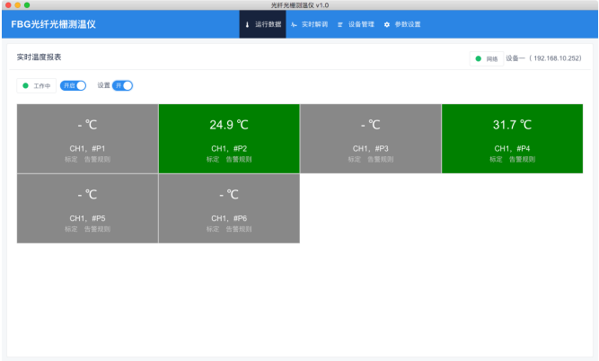 FBG光纖光柵測(cè)溫儀